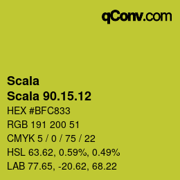 颜色代码: Scala - Scala 90.15.12 | qconv.com