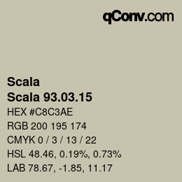 颜色代码: Scala - Scala 93.03.15 | qconv.com