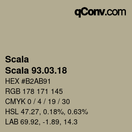 颜色代码: Scala - Scala 93.03.18 | qconv.com