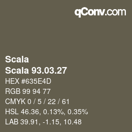 颜色代码: Scala - Scala 93.03.27 | qconv.com