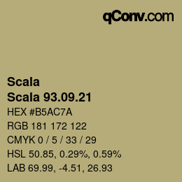 颜色代码: Scala - Scala 93.09.21 | qconv.com