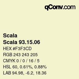 颜色代码: Scala - Scala 93.15.06 | qconv.com