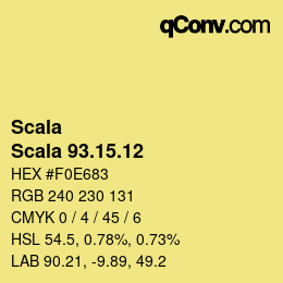 颜色代码: Scala - Scala 93.15.12 | qconv.com