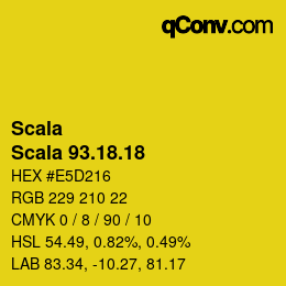 颜色代码: Scala - Scala 93.18.18 | qconv.com