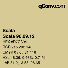 颜色代码: Scala - Scala 96.09.12 | qconv.com