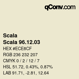 颜色代码: Scala - Scala 96.12.03 | qconv.com