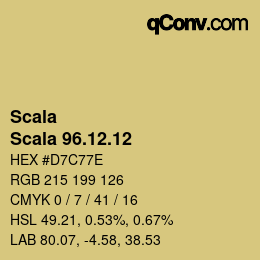 颜色代码: Scala - Scala 96.12.12 | qconv.com