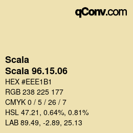 颜色代码: Scala - Scala 96.15.06 | qconv.com