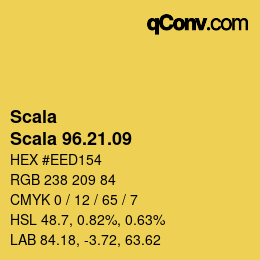 颜色代码: Scala - Scala 96.21.09 | qconv.com