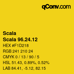 颜色代码: Scala - Scala 96.24.12 | qconv.com