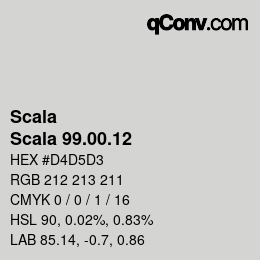 Farbcode: Scala - Scala 99.00.12 | qconv.com