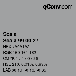 Color code: Scala - Scala 99.00.27 | qconv.com