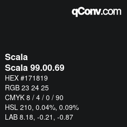 Code couleur: Scala - Scala 99.00.69 | qconv.com