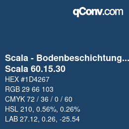 カラーコード: Scala - Bodenbeschichtungen - Scala 60.15.30 | qconv.com
