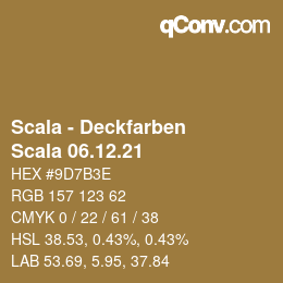 颜色代码: Scala - Deckfarben - Scala 06.12.21 | qconv.com