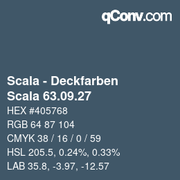 カラーコード: Scala - Deckfarben - Scala 63.09.27 | qconv.com