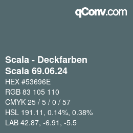 カラーコード: Scala - Deckfarben - Scala 69.06.24 | qconv.com