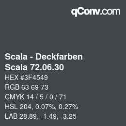 Farbcode: Scala - Deckfarben - Scala 72.06.30 | qconv.com