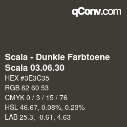 Farbcode: Scala - Dunkle Farbtoene - Scala 03.06.30 | qconv.com