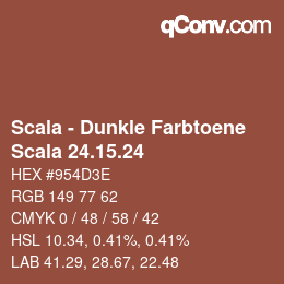 颜色代码: Scala - Dunkle Farbtoene - Scala 24.15.24 | qconv.com
