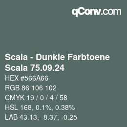 Farbcode: Scala - Dunkle Farbtoene - Scala 75.09.24 | qconv.com