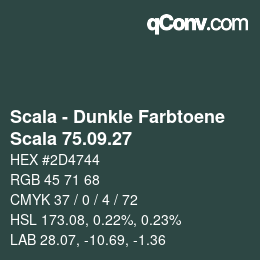 Farbcode: Scala - Dunkle Farbtoene - Scala 75.09.27 | qconv.com