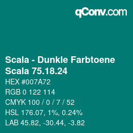 Farbcode: Scala - Dunkle Farbtoene - Scala 75.18.24 | qconv.com