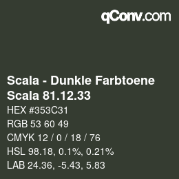 Farbcode: Scala - Dunkle Farbtoene - Scala 81.12.33 | qconv.com