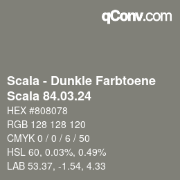 Farbcode: Scala - Dunkle Farbtoene - Scala 84.03.24 | qconv.com