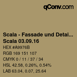 颜色代码: Scala - Fassade und Detail - Scala 03.09.16 | qconv.com