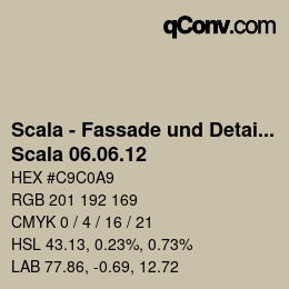 颜色代码: Scala - Fassade und Detail - Scala 06.06.12 | qconv.com