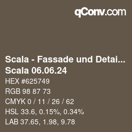颜色代码: Scala - Fassade und Detail - Scala 06.06.24 | qconv.com