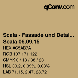 颜色代码: Scala - Fassade und Detail - Scala 06.09.15 | qconv.com