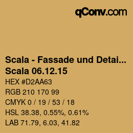 颜色代码: Scala - Fassade und Detail - Scala 06.12.15 | qconv.com