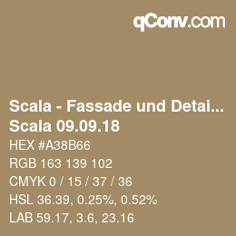 Code couleur: Scala - Fassade und Detail - Scala 09.09.18 | qconv.com