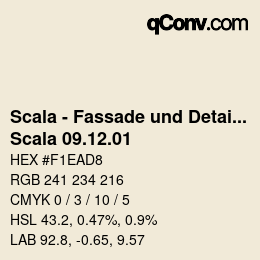 Code couleur: Scala - Fassade und Detail - Scala 09.12.01 | qconv.com