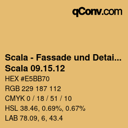 颜色代码: Scala - Fassade und Detail - Scala 09.15.12 | qconv.com