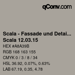 颜色代码: Scala - Fassade und Detail - Scala 12.03.15 | qconv.com