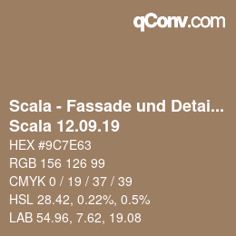 颜色代码: Scala - Fassade und Detail - Scala 12.09.19 | qconv.com