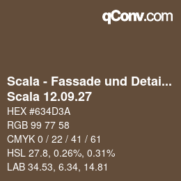 Code couleur: Scala - Fassade und Detail - Scala 12.09.27 | qconv.com