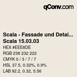 Code couleur: Scala - Fassade und Detail - Scala 15.03.03 | qconv.com