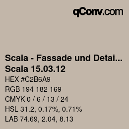 颜色代码: Scala - Fassade und Detail - Scala 15.03.12 | qconv.com