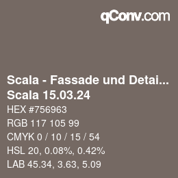 颜色代码: Scala - Fassade und Detail - Scala 15.03.24 | qconv.com