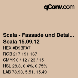 Code couleur: Scala - Fassade und Detail - Scala 15.09.12 | qconv.com