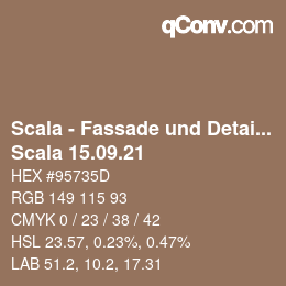 颜色代码: Scala - Fassade und Detail - Scala 15.09.21 | qconv.com