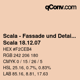 Código de color: Scala - Fassade und Detail - Scala 18.12.07 | qconv.com