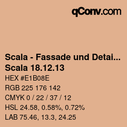 カラーコード: Scala - Fassade und Detail - Scala 18.12.13 | qconv.com