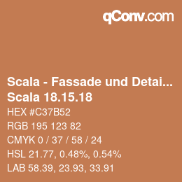 カラーコード: Scala - Fassade und Detail - Scala 18.15.18 | qconv.com