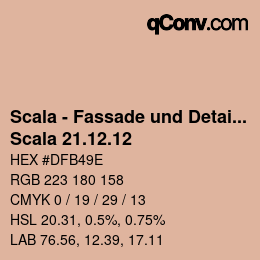 Código de color: Scala - Fassade und Detail - Scala 21.12.12 | qconv.com