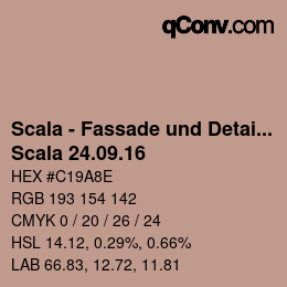 颜色代码: Scala - Fassade und Detail - Scala 24.09.16 | qconv.com